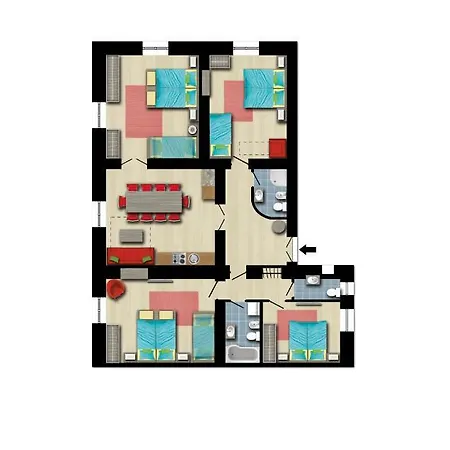 Flatinrome Termini 2 Grande Luminoso In Centro Apartmán *